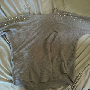 Grey Siren Lily maternity L